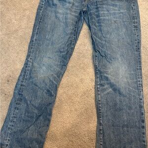 J. Crew Men's Straight Jeans in Classic Blue